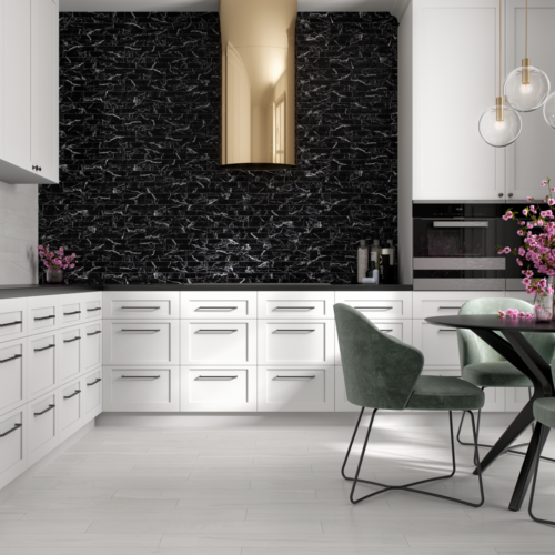 0070 Marble Ordino Marquina Grace White HQ