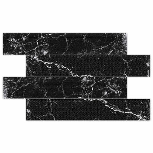 2 ALBION Black 4x24 porcelain wall tile QDI Surfaces product image 800x800 1