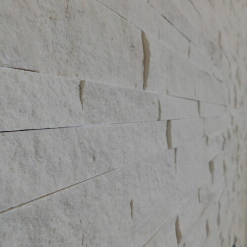 Freska 3-Size Limestone Split-face Mosaic Tile