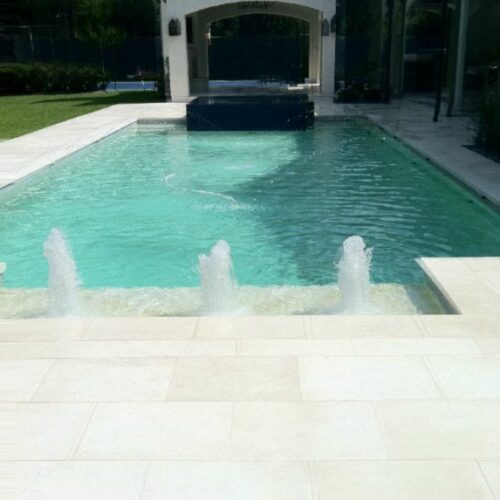 Freska Limestone Paver 16x24 Tumbled 6 White Gray Outdoor Floor Wall Pool Patio Backyard QDIsurfaces