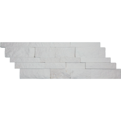 Freska 3-Size Limestone Split-face Mosaic Tile