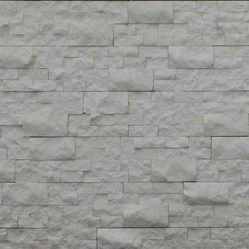 Freska 2-Size Limestone Split-face Mosaic Tile