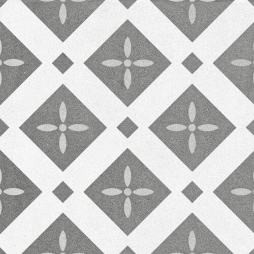 2 BOUQUET EIFFEL Single Piece Pattern 9.25x9.25 porcelain floor wall tile QDI Surfaces product image 800x800 1