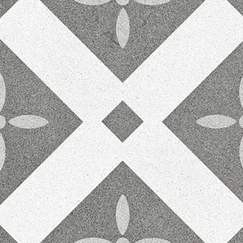 3 EIFFEL Single Piece Pattern 9.25x9.25 porcelain floor wall tile QDI Surfaces product close up 800x800 1