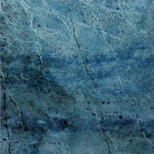 Alquezar Cobalt 6"x6" Waterline Porcelain Pool Tile