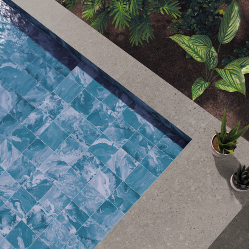 ATLANTICO Mix 6x6 Waterline Pool Tile QDI Surfaces 5