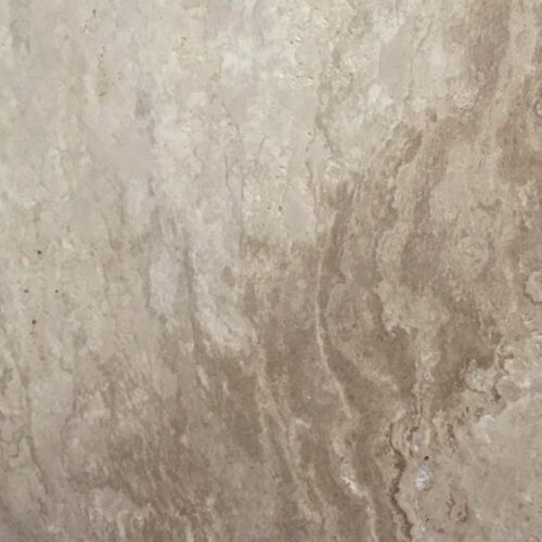 Ancient Castle Travertine Slab 9x6 Unfilled Honed 2 Tan Brown Beige Cream Indoor Outdoor QDISurfaces