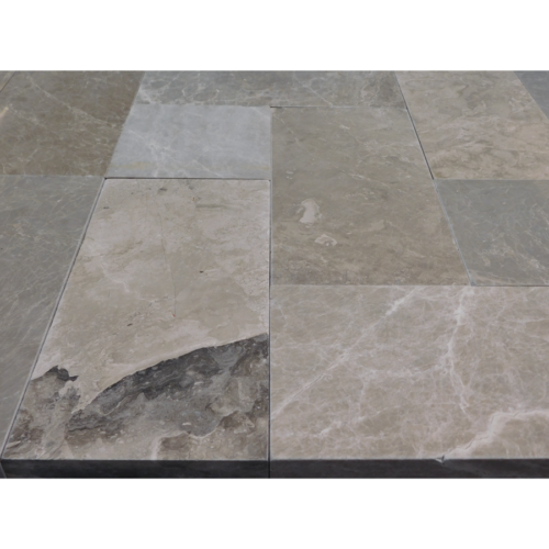 Atlantic Grey Marble Roman Pattern 1