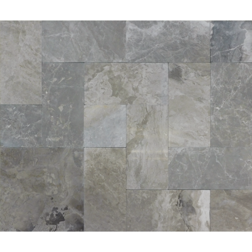 Atlantic Grey Marble Roman Pattern 12