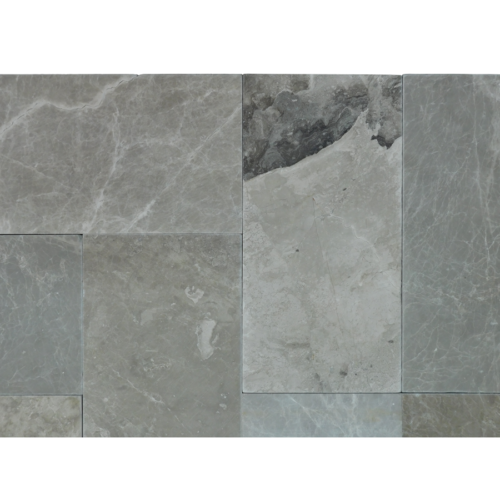 Atlantic Grey Marble Roman Pattern 6