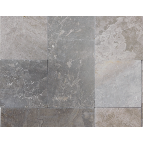 Atlantic Grey Marble Roman Pattern 8