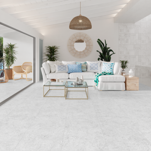 CORALSTONE BIANCO 24X48 roomscene