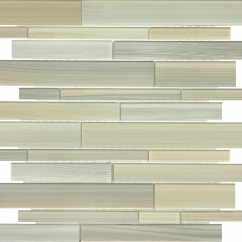 Fusion Plantation Random Strip Glass Mosaics