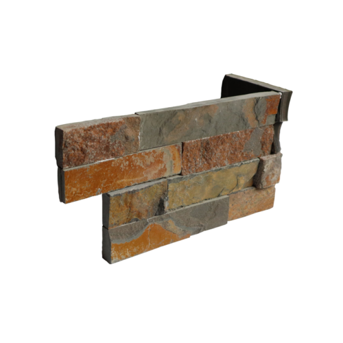 Ledgerstone Split Face Sierra Slate corner 3