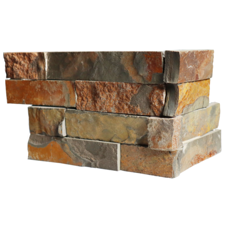 Ledgerstone Split Face Sierra Slate corner