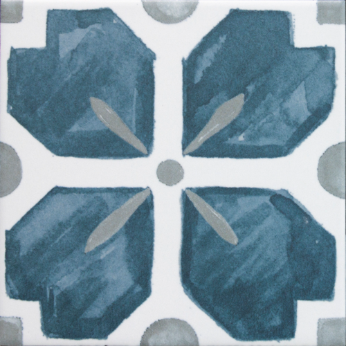 MEMORY Blue 6x6 Porcelain Waterline Pool Tile QDI Surfaces 2 1