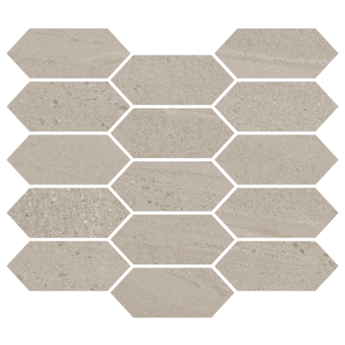 MOONSTONE beige 10x15 ceramic picket mosaic tile qdi surfaces 1