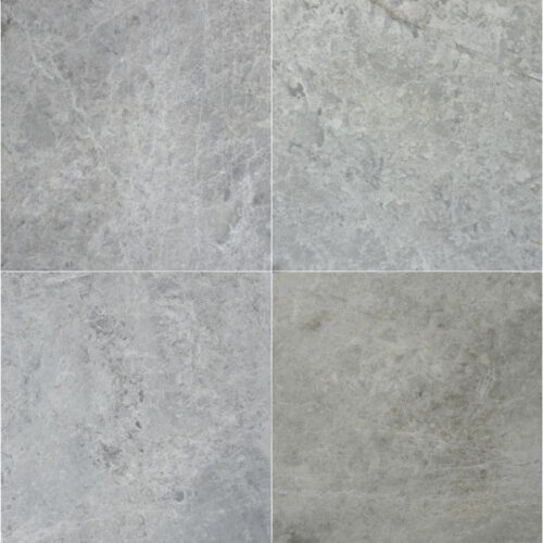 Marine Fantasy Marble Tile 18x18 Filled Honed Gray White Indoor Floor Wall Backsplash Tub Shower Vanity QDIsurfaces