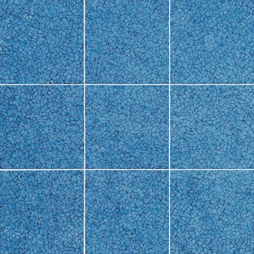 Mystic Aqua 6"x6" Waterline Porcelain Pool Tile