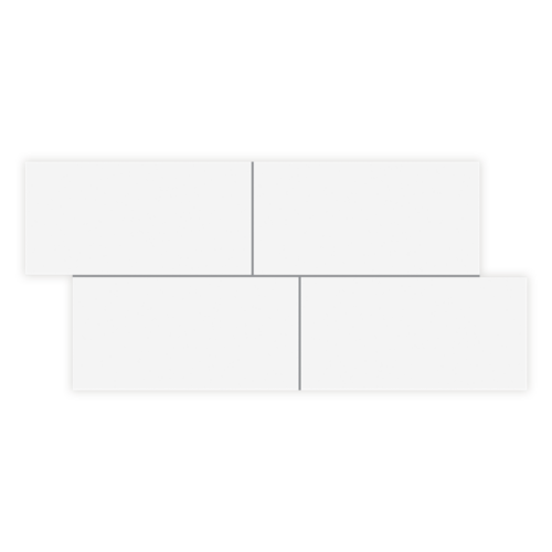 NATURAL WHITE 3x6 Ceramic Tile QDI Surfaces 1