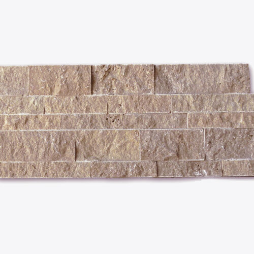 QDI Noce 3-Size Travertine Split-face Mosaic Tile