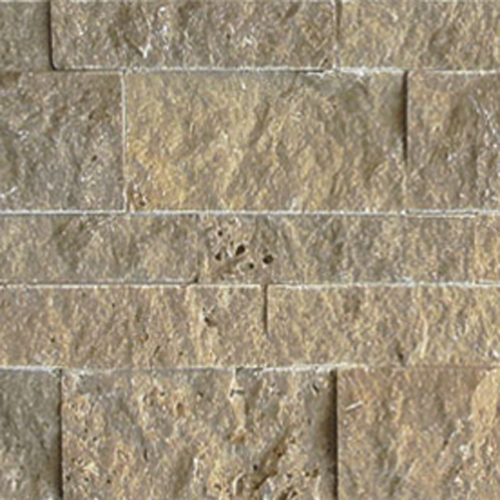 QDI Noce 3-Size Travertine Split-face Mosaic Tile