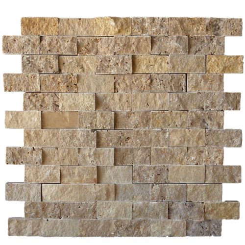 QDI Noce 1"x2" Travertine Split-face