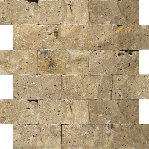 QDI Noce 2"x4" Travertine Split-face