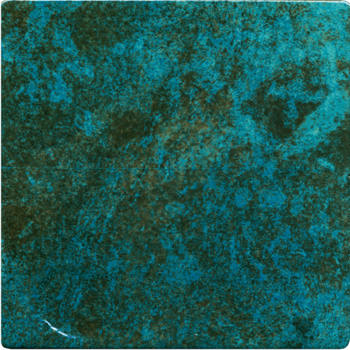 Ocean Green River Brillo 6"x6" Rectified Waterline Porcelain Tile