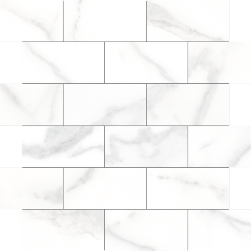 Olimpia Grey 2x4 Mosaic 3