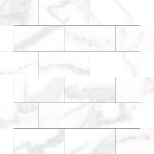 Olimpia Grey 2x4 Mosaic 4