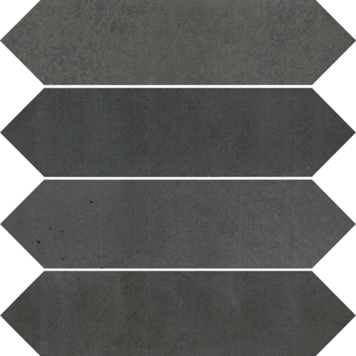 PICKET Black Basalt 12x10 Waterjet Mosaic Tile QDI Surfaces v2 3