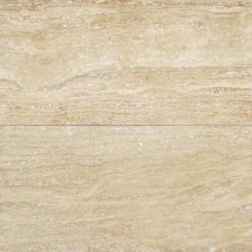 QDI Walnut Travertine Tile 12x24 Vein Cut Polished Tan Brown Beige Cream Gray White Indoor Floor Wall Backsplash Countertop Tub Shower Vanity