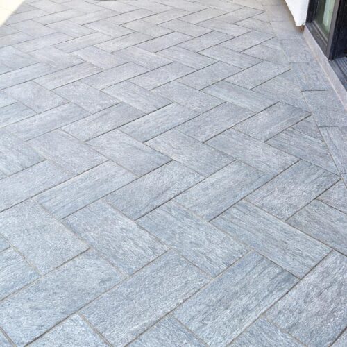 QUARTZITE Grigio 20x40 2cm porcelain paver QDI Surfaces 8