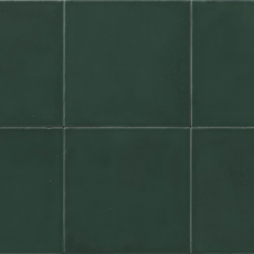 SOL VERDE 6x6 Porcelain Pool Waterline Wall Tile Greens QDI Surfaces 2