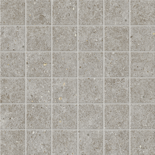 Stone Grey 2"x2" Rectified Porcelain Mosaic Tile