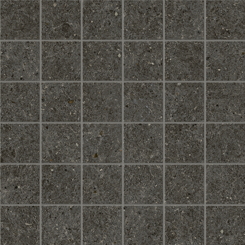 Stone Tarmac 2"x2" Rectified Porcelain Mosaic Tile