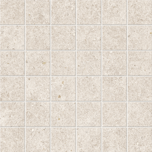 Stone White 2"x2" Rectified Porcelain Mosaic Tile