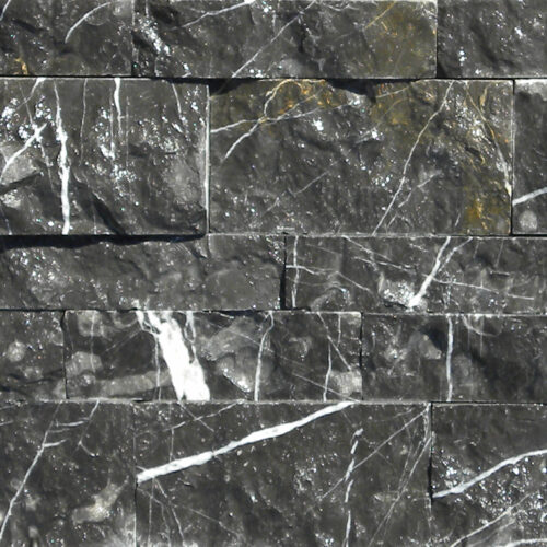 Taurus Black Marble Mosaic Tile Black White Indoor Floor Wall Backsplash Tub Shower Vanity QDIsurfaces