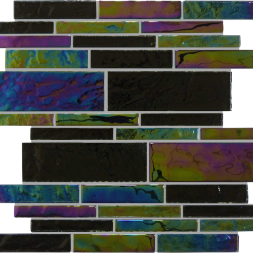 Treasure Blackstone Random Glass Mosaic Tile