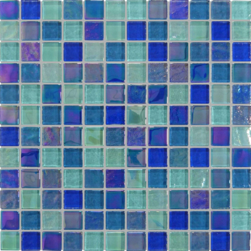 Treasure Blendstone 1x1 Glass Mosaic Tile