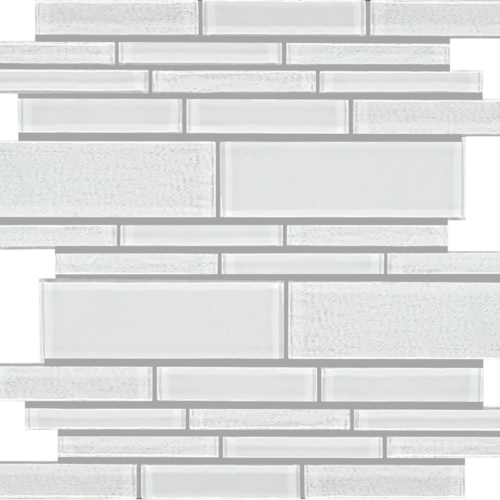 Treasure Whitestone Random Glass Mosaic Tile