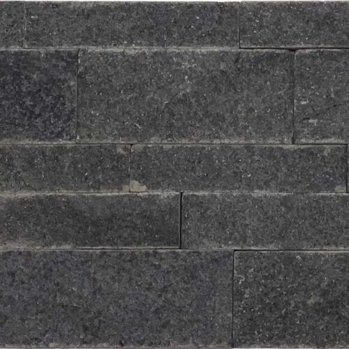 Black Basalt Split Face Tile Black Gray Indoor Outdoor Wall Backsplash Tub Shower Vanity QDIsurfaces